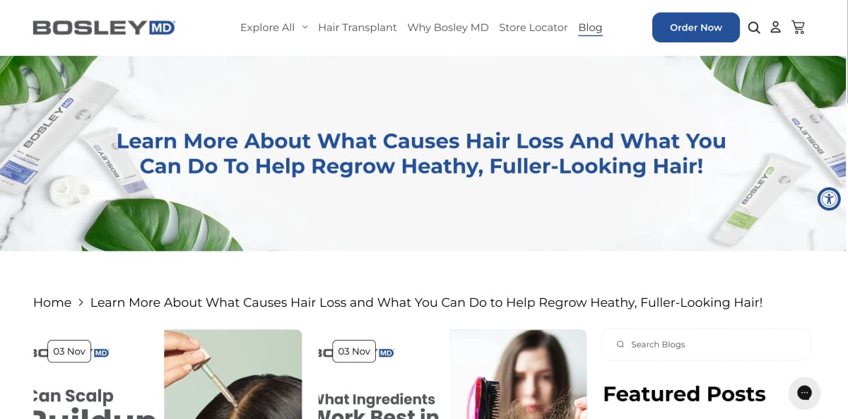 BosleyMD: Elevating Premium Hair Care Ecommerce with a Custom Shopify Experience - screenshot 4