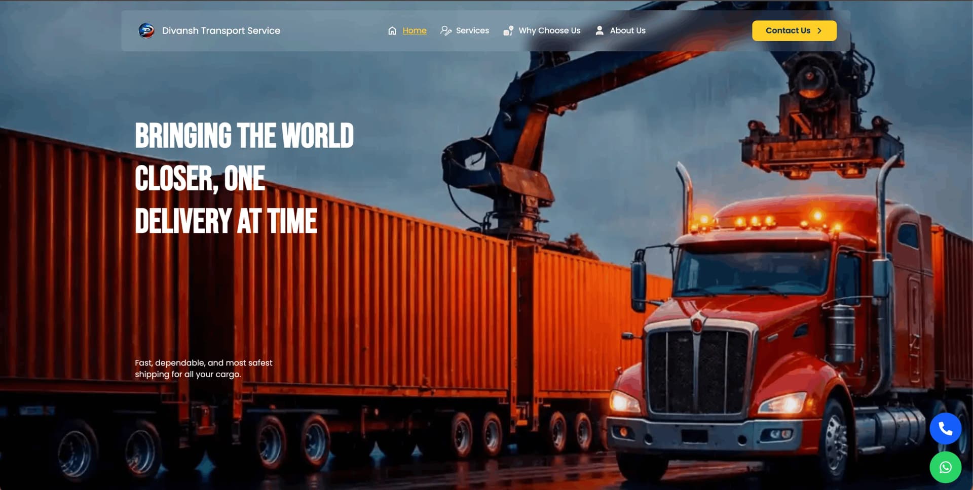 Divansh Transport Service: A Complete Digital Platform for Import Export, Delivery & Packers Movers