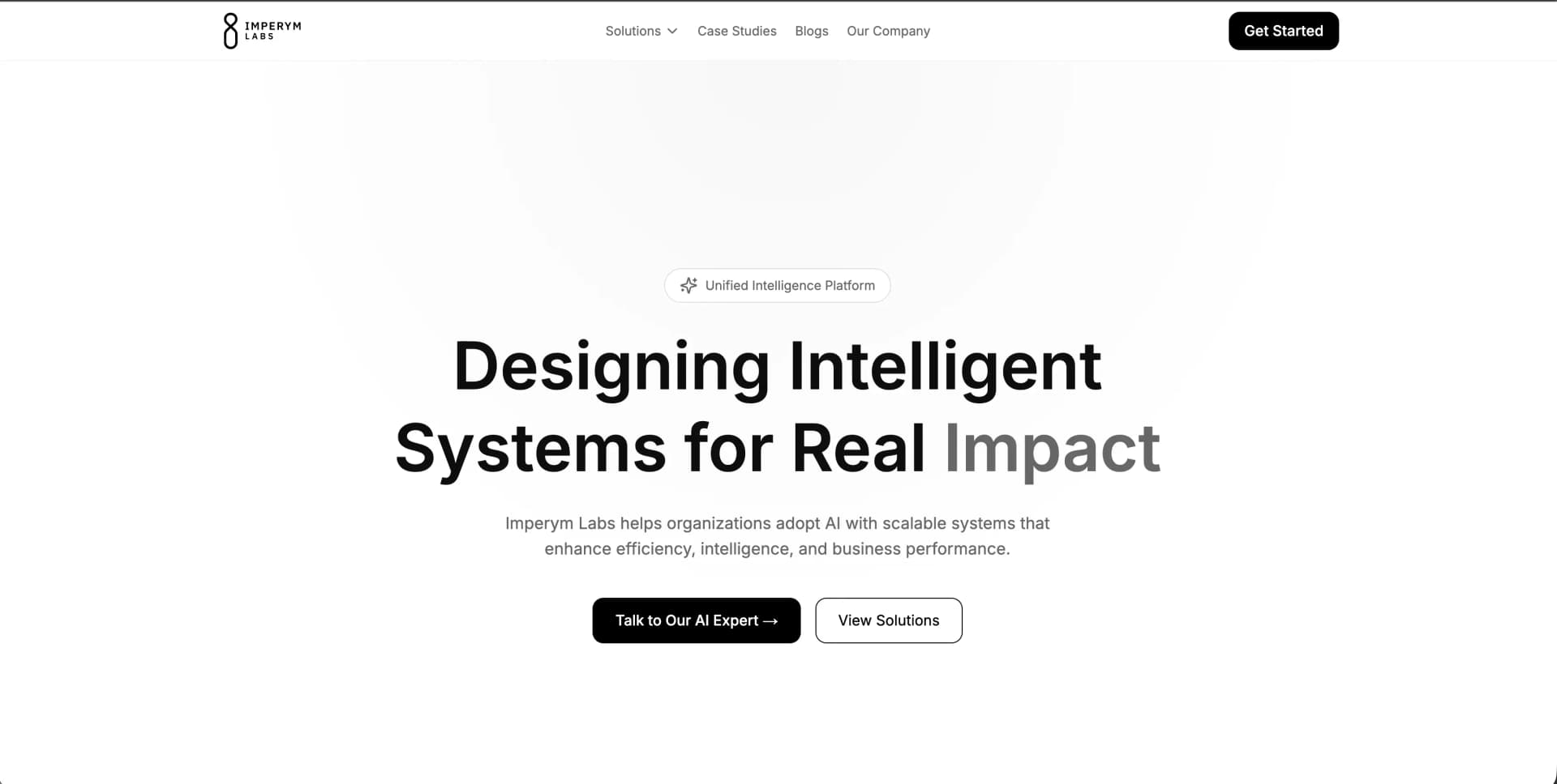 Imperym Labs: AI Systems & Intelligent Infrastructure Platform for Enterprises